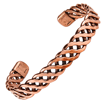 Copper Lattice - Copper Bracelet - No Magnets